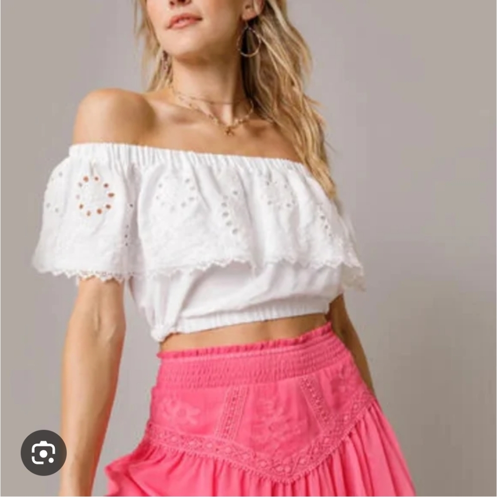 Miami Pink Mini Skirt - Picture 1 of 10